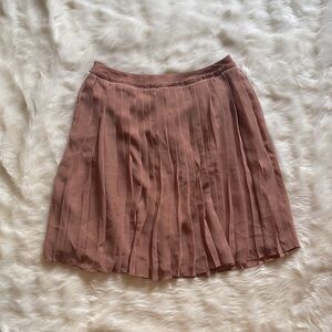 LC by Lauren Conrad Pleated A Line Mini Skirt